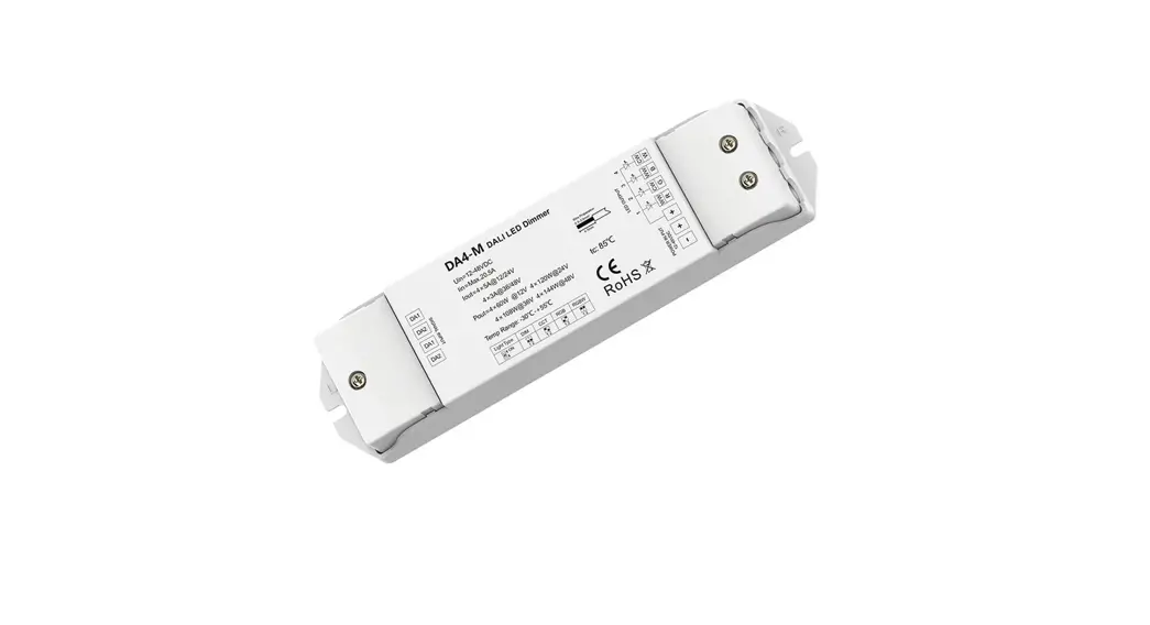 Skydance Da4-d 4 Channel Constant Voltage Dali Led Dimmer Instruction Manual