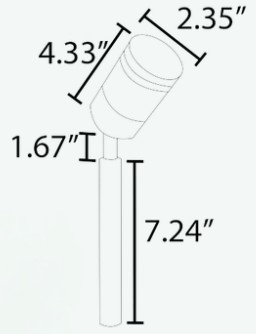 ABBA LIGHTING SPS03 Stainless Steel Spot Light - NSTALLATION INSTRUCTION 2