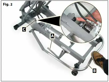 Aseptico-ADC-02CF-Portable-Hydraulic-Dental-Chair-FIG-17