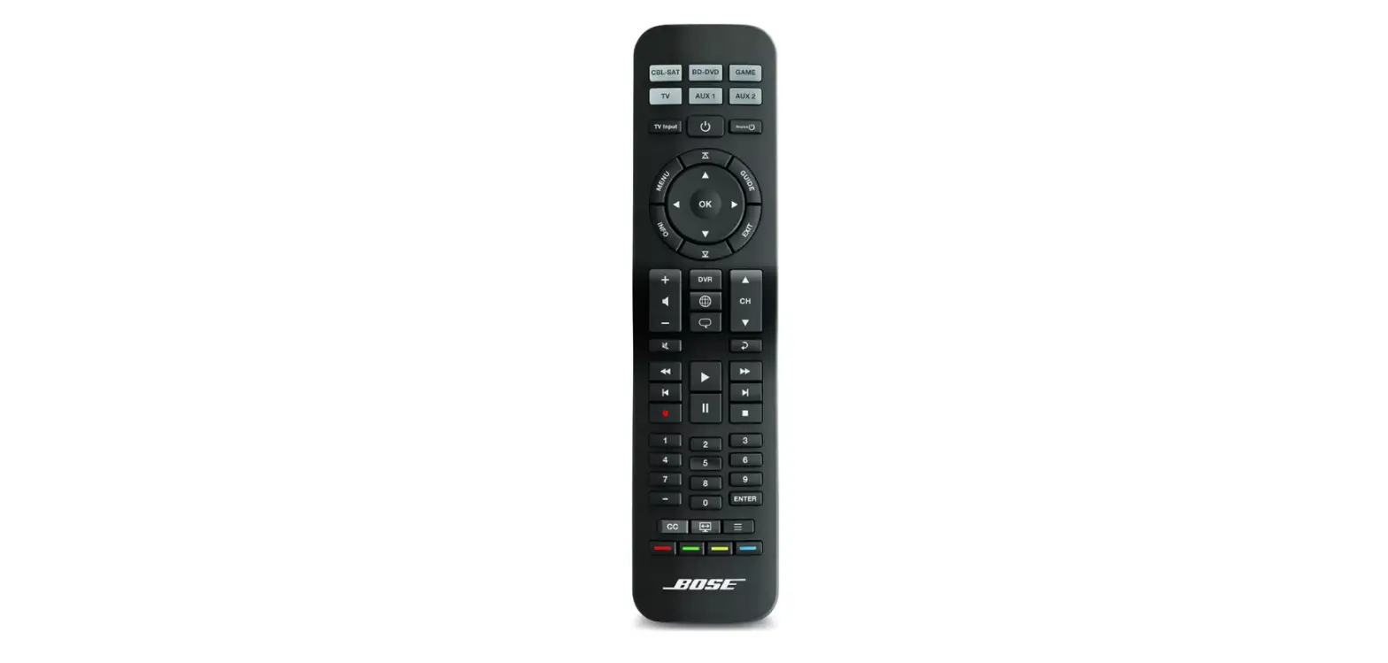 Bose Universal Remote Device Codes User Manual