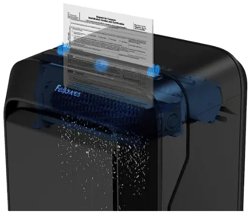 Fellowes-LX210-P-4-Micro-Cut-Paper-Shredder-fig-1