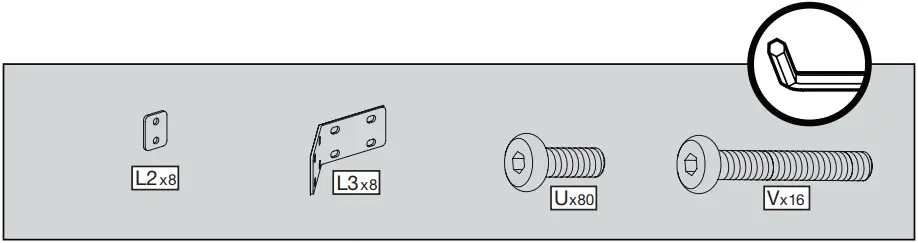 SOJAG 772830167191 Savino Black Metal Rectangle Screened Gazebo - 13