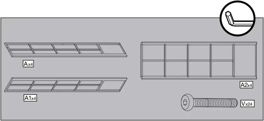 SOJAG 772830167191 Savino Black Metal Rectangle Screened Gazebo - 3
