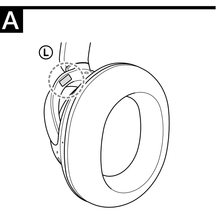 Location of the serial number label