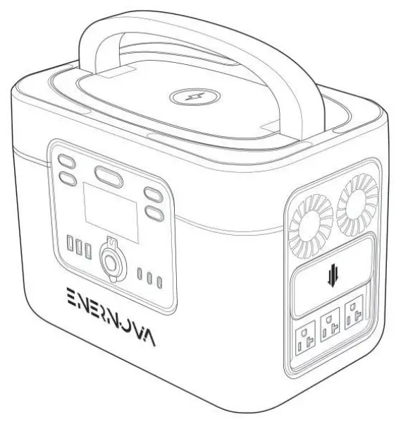 ENERNOVA ETA Pro 1050Wh 1200W Portable Power Station