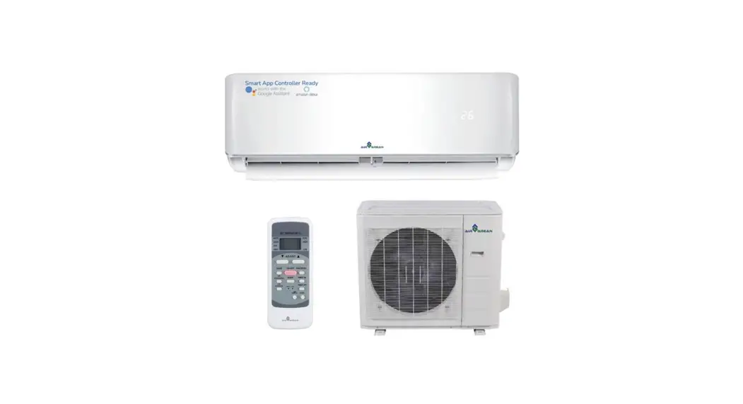 Air Grean 36k Btu Split Type Air Conditioner Instruction Manual