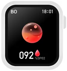 BOULT 1675855918 Ridge Smartwatch - Blood oxygen