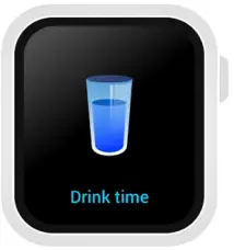 BOULT 1675855918 Ridge Smartwatch - Drink water to remind