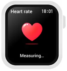 BOULT 1675855918 Ridge Smartwatch - Heart rate