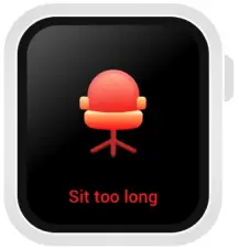 BOULT 1675855918 Ridge Smartwatch - Sedentary remind