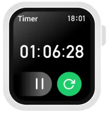 BOULT 1675855918 Ridge Smartwatch - Timer