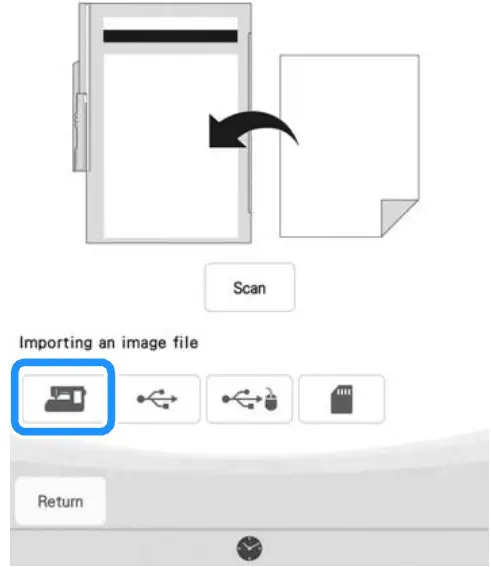 Saved Scanned Images