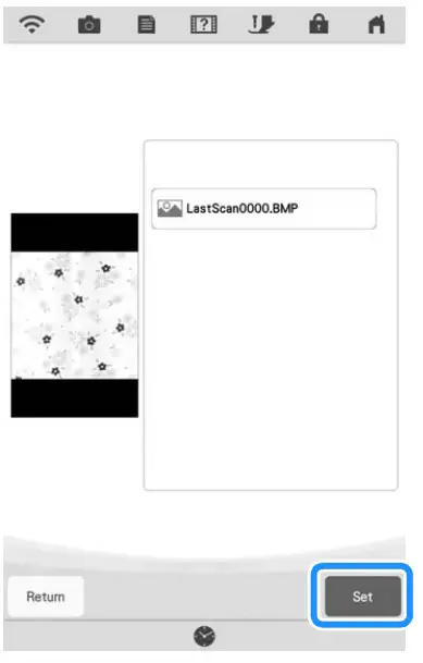 Saved Scanned Images