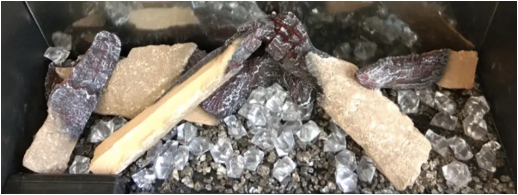 Dimplex LVT20 AU Laverton 2kW Electric Stove - Fuel Bed Assembly 2