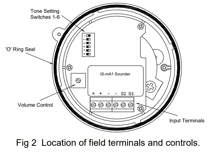 e2S IS mA1 Intrinsically Safe Round Sounder - Sounder 1