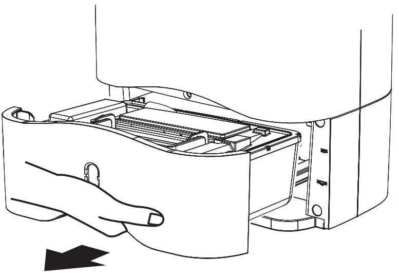 Using the water bucket