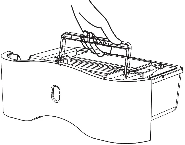 Using the water bucket