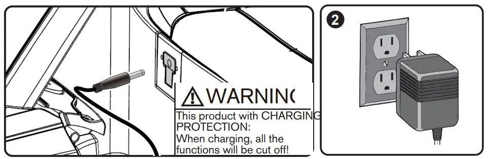 TOYZ Audi Q8 Battery Operated Ride On Car - BATTERY CHARGING