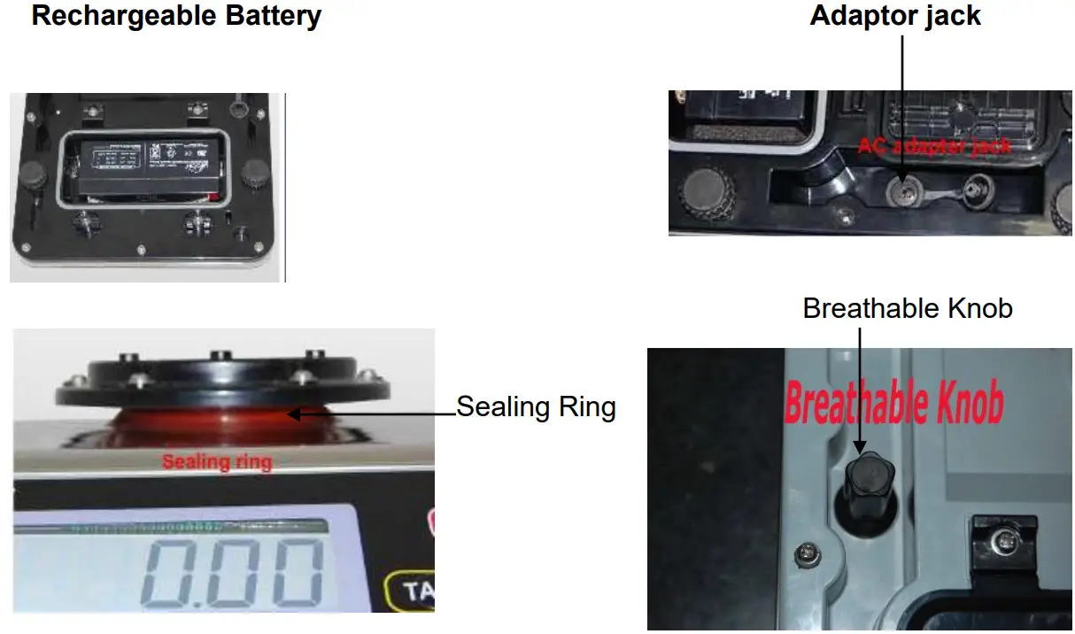 B-TEK WorldWEIGH Portion WD Series Washdown Scale - fig 7