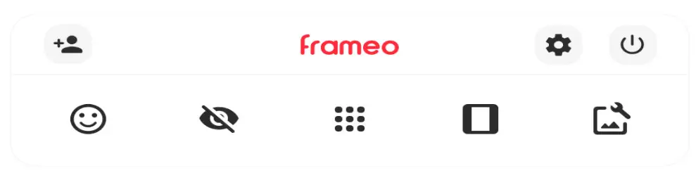 BIHIWOIA PFW763B WiFi Photo Frame - tap