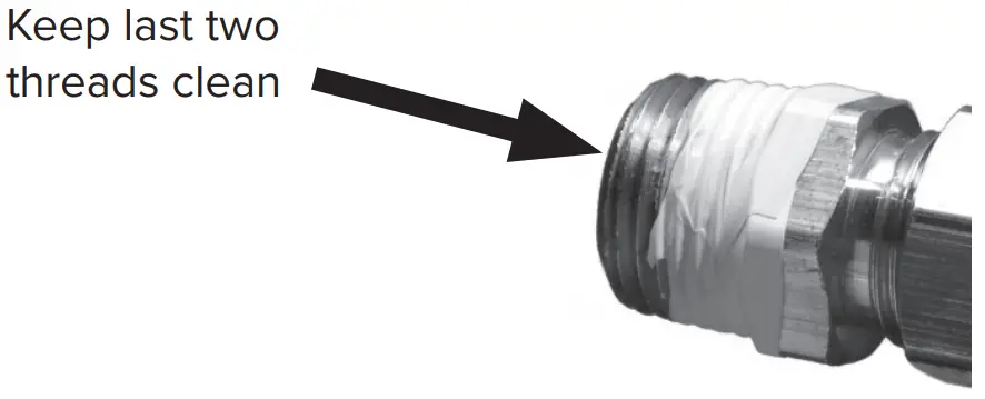 Lynx Grills LSB501 Sedona Single Side Burner - threads clean