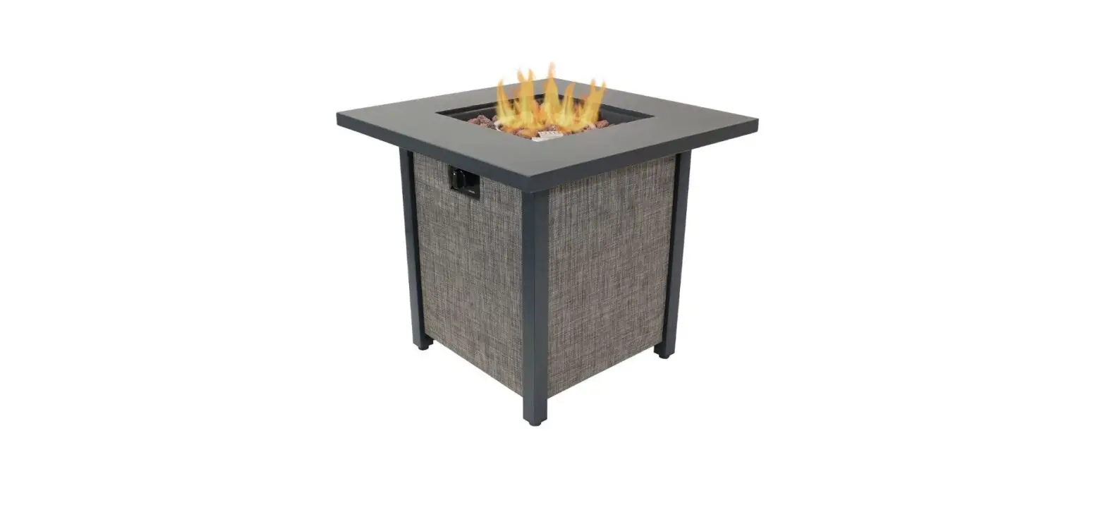 Sunnydaze War-203 Kleifar Propane Fire Pit Table Instruction Manual