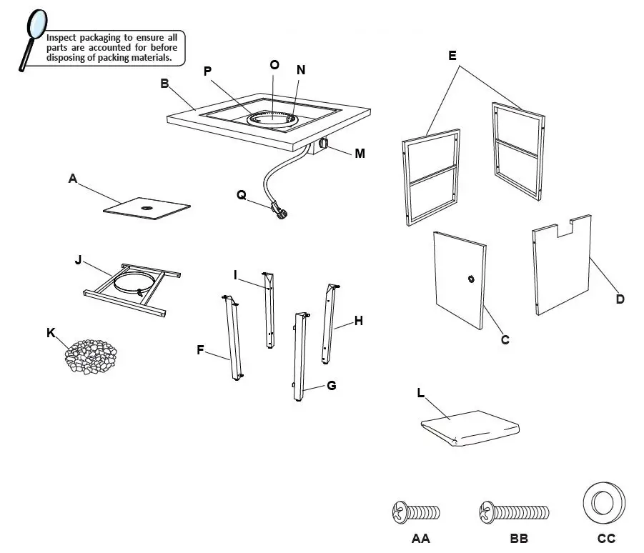 Sunnydaze-WAR-203-Kleifar-Propane-Fire-Pit-Table-FIG-2