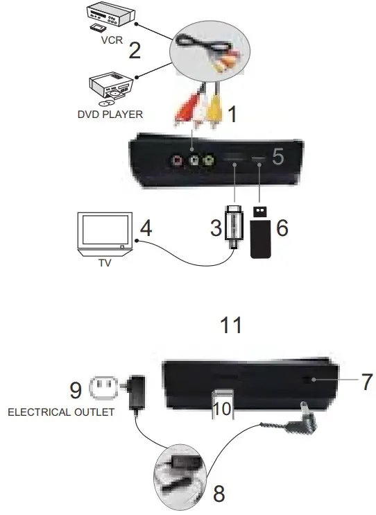 Emerson NMT 1100 Multi Function Media Recorder - fig