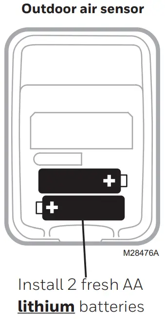Honeywell Home RedLink 3.0 C7089R3013 Wireless Outdoor Sensor - Air Sensor