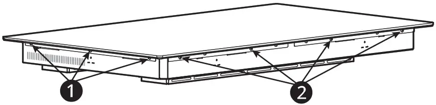 LG CBIS3618B STUDIO Induction Cooktop - Cookpit Unit