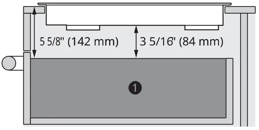 LG CBIS3618B STUDIO Induction Cooktop - drawer