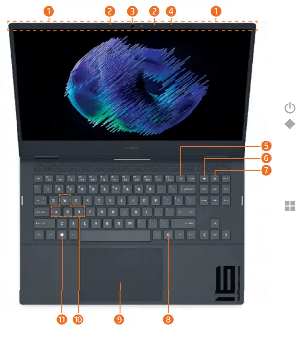 hp OMEN Touchscreen Gaming Laptop - Setup instructions1