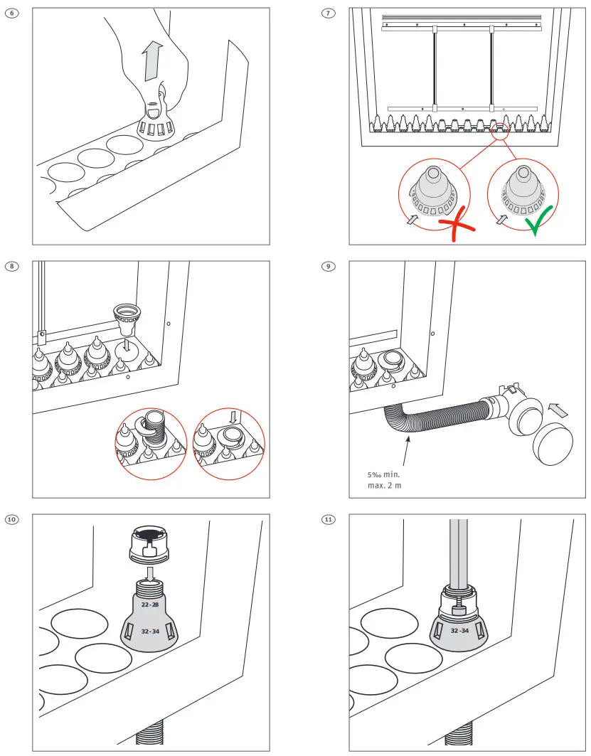 Roth 1150 mm Universal GV Distributor Cabinet - Fig 1