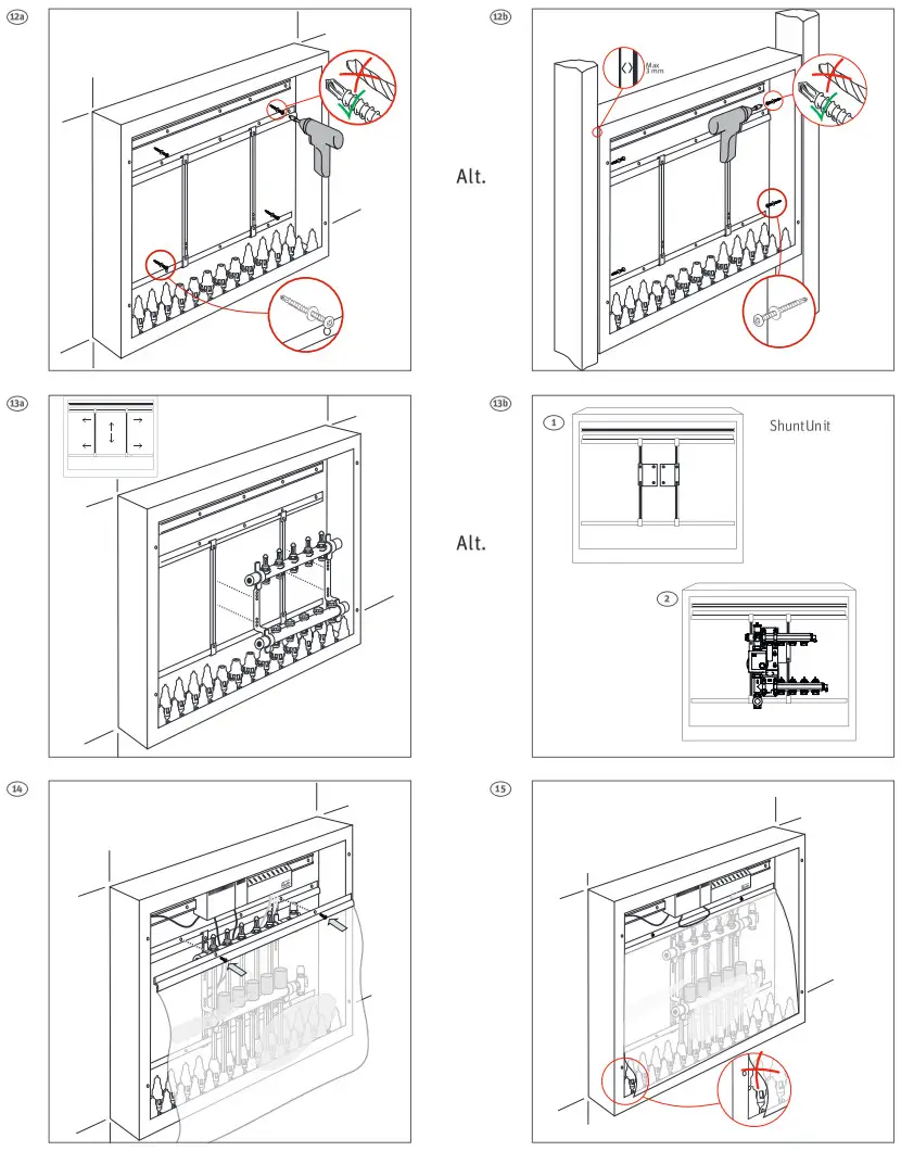 Roth 1150 mm Universal GV Distributor Cabinet - Fig 2