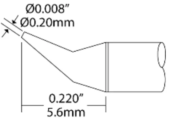 Ultra-Fine Tweezer Cartridge - Conical