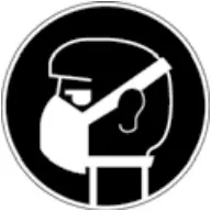 Wear a dust mask Symbol a1