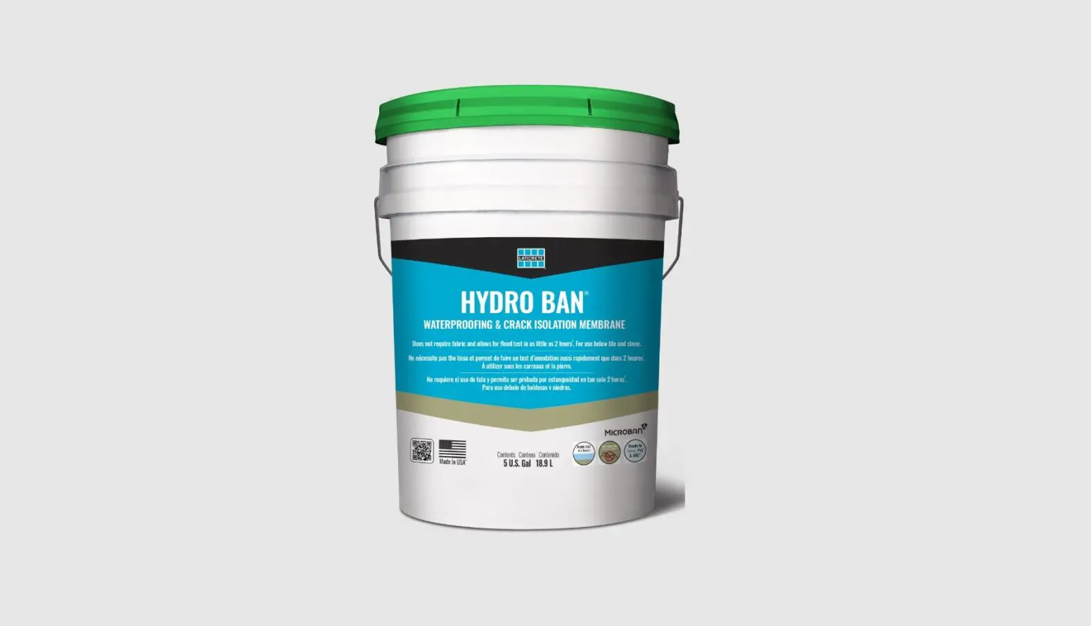 Laticrete Hydro Ban Waterproofing-crack Isolation Membrane Mini Unit Instruction Manual Laticrete Hydro Ban Waterproofing-crack Isolation Membrane Mini Unit Instruction Manual