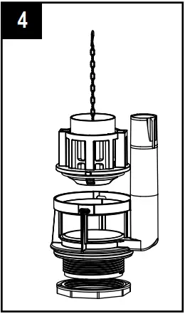 TOTO CST775CEF Drake 1.28 Gpf Toilet A4