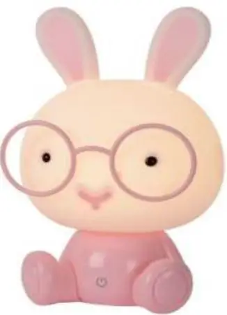 LUCIDE 71591 DODO Rabbit Table Lamp Children's Room LED Dim-fig1