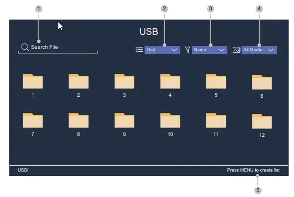 SENCOR SLE 40FS700TCSEN TV - setting 4