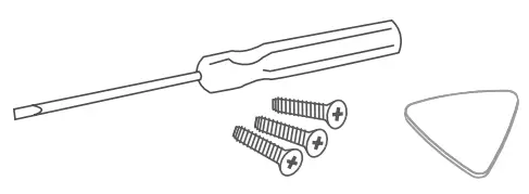 Doorbird D11X_FR IP Video Door Station - Small parts