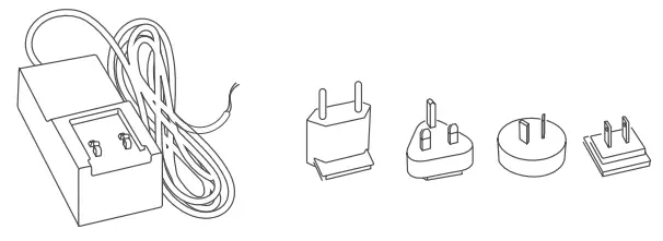 Doorbird D11X_FR IP Video Door Station - mains adapter