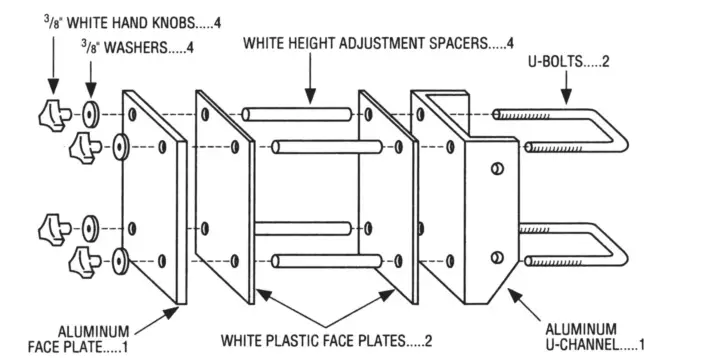 DUNN RITE Dunn Rite B100 Splash and Slam Portable Pool Basketball Set - Figure