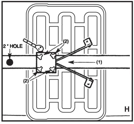 DUNN RITE Dunn Rite B100 Splash and Slam Portable Pool Basketball Set - Setap 4