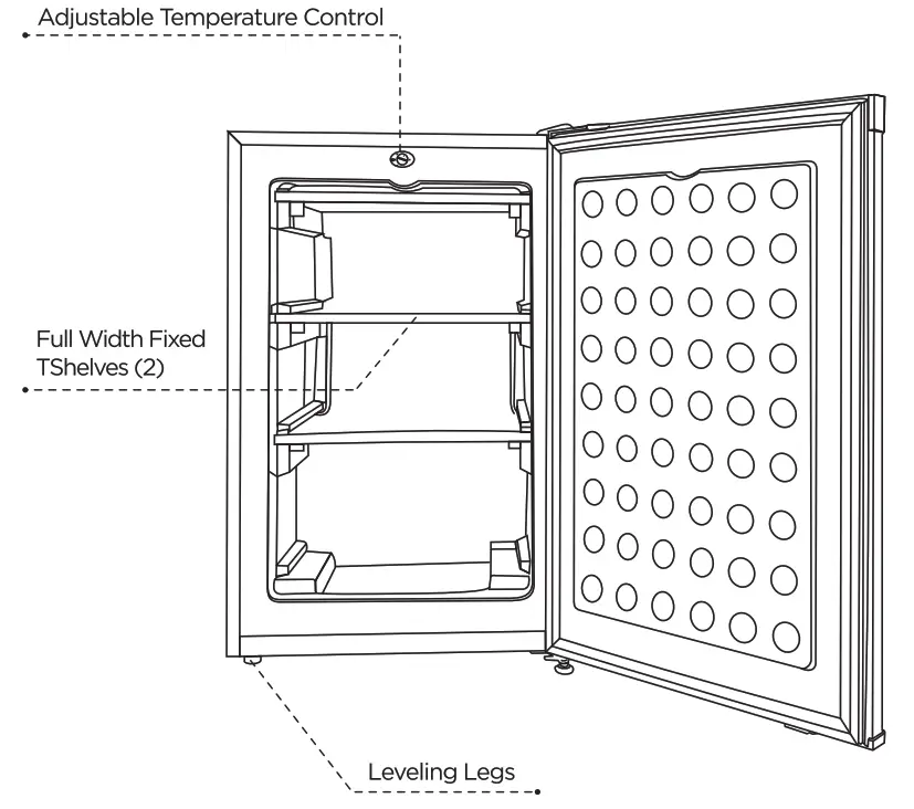 FRIGIDAIRE EFRF314-AMZ Freezer - fig 3