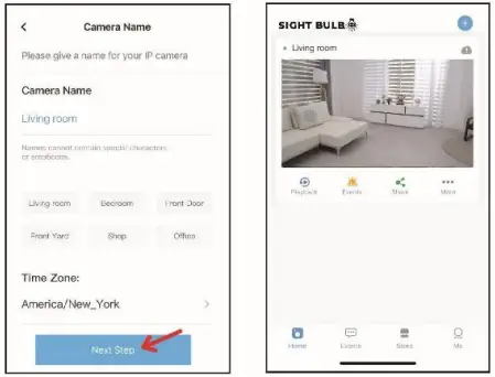 Trend Makers Sight Bulb Wifi Smart Camera - Figure 5