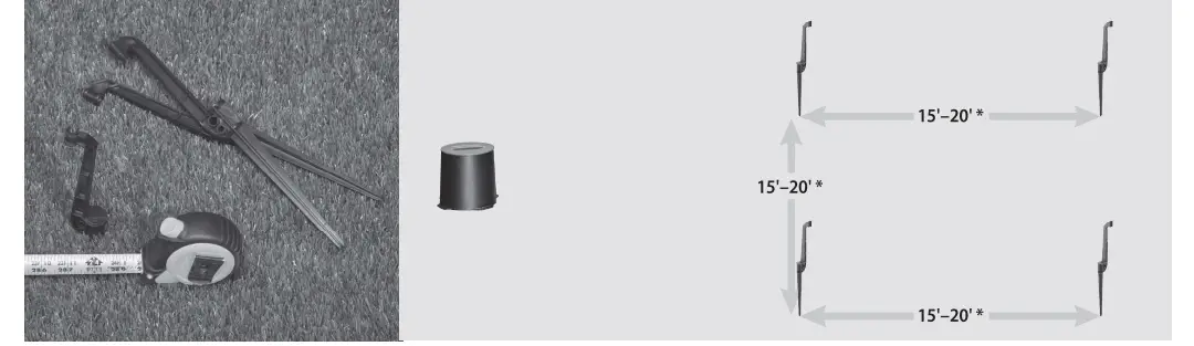 RAIN BIRD 32HE Sprinkler System - step 1