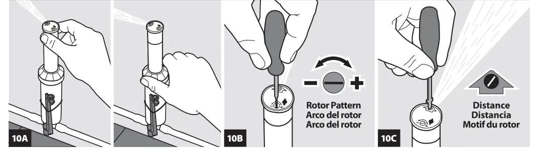 RAIN BIRD 32HE Sprinkler System - step 9
