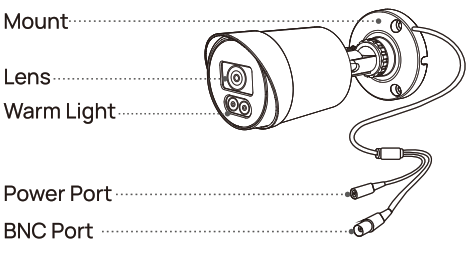 Lifoarey RL-XE0B2DS-PB409D CCTV Camera 2MP Wired Outdoor Security Camera - Cameras