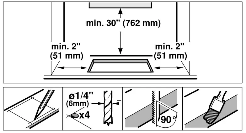 Thermador CET305YB Series 30 Built In Electric Cooktop - COUNTERTOP